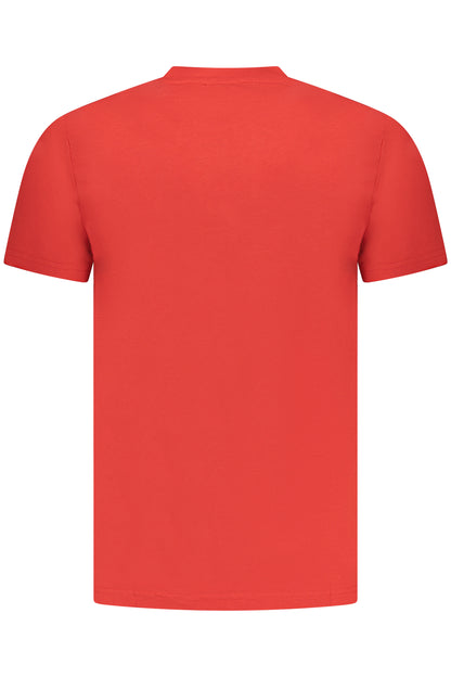 CAVALLI CLASS KURZARM T-SHIRT HERREN ROT