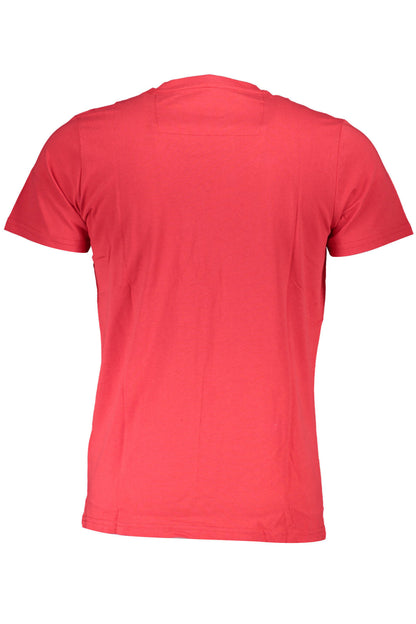 CAVALLI CLASS KURZARM T-SHIRT HERREN ROT
