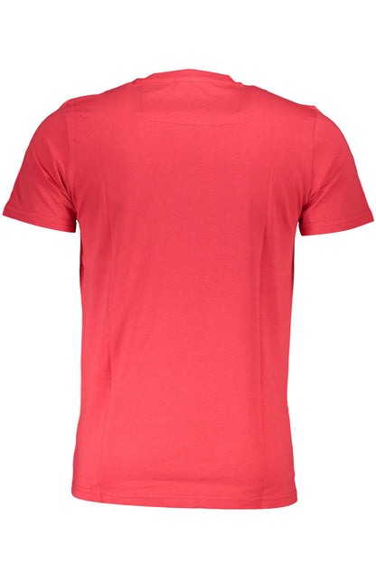 CAVALLI CLASS KURZARM T-SHIRT HERREN ROT