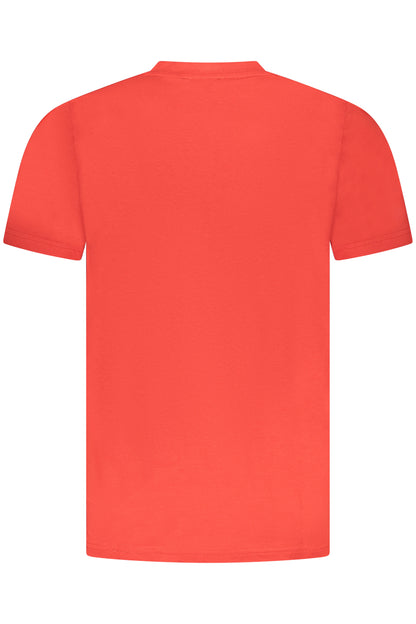 CAVALLI CLASS KURZARM T-SHIRT HERREN ROT