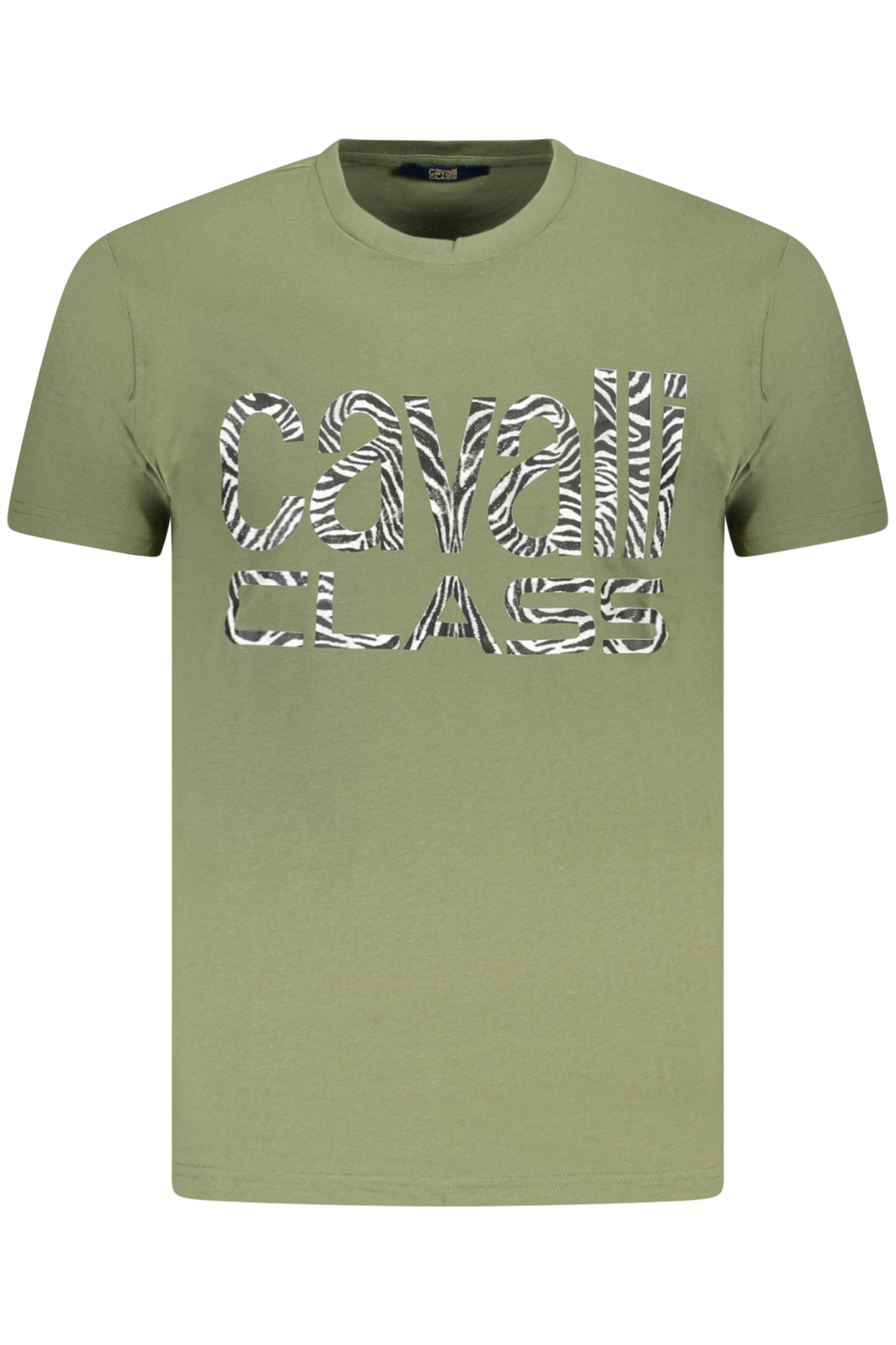 CAVALLI CLASS KURZARM-T-SHIRT HERREN GRÜN