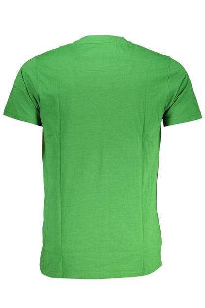 CAVALLI CLASS GRÜNES KURZÄRMELIGES HERREN-T-SHIRT