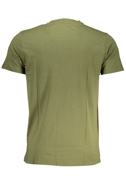 CAVALLI CLASS GRÜNES KURZÄRMELIGES HERREN-T-SHIRT