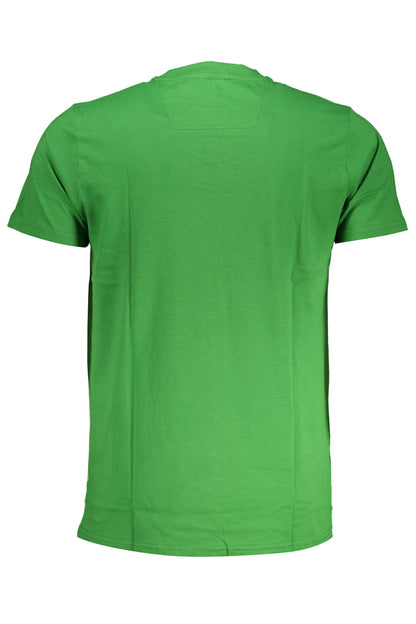 CAVALLI CLASS GRÜNES KURZÄRMELIGES HERREN-T-SHIRT