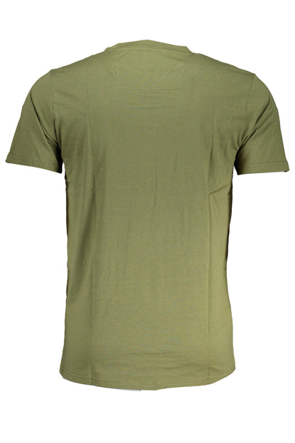 CAVALLI CLASS GRÜNES KURZÄRMELIGES HERREN-T-SHIRT
