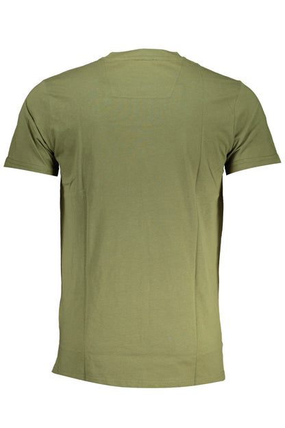 CAVALLI CLASS GRÜNES KURZÄRMELIGES HERREN-T-SHIRT