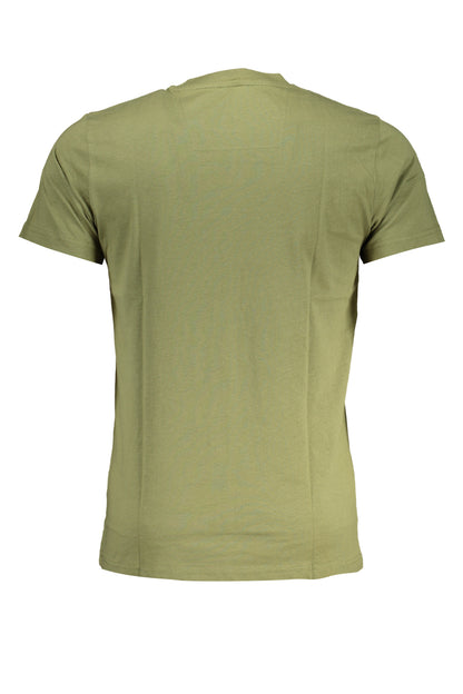 CAVALLI CLASS GRÜNES KURZÄRMELIGES HERREN-T-SHIRT