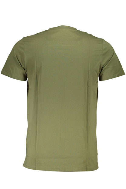 CAVALLI CLASS KURZARM-T-SHIRT HERREN GRÜN