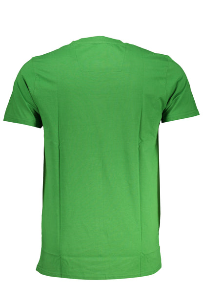 CAVALLI CLASS GRÜNES KURZÄRMELIGES HERREN-T-SHIRT