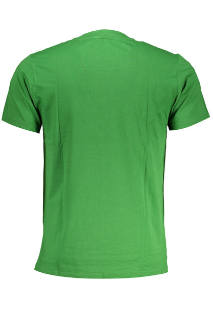 CAVALLI CLASS GRÜNES KURZÄRMELIGES HERREN-T-SHIRT