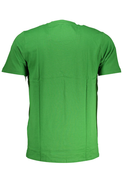 CAVALLI CLASS GRÜNES KURZÄRMELIGES HERREN-T-SHIRT