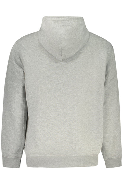 CONVERSE HERREN-SWEATSHIRT MIT REISSVERSCHLUSS, GRAU