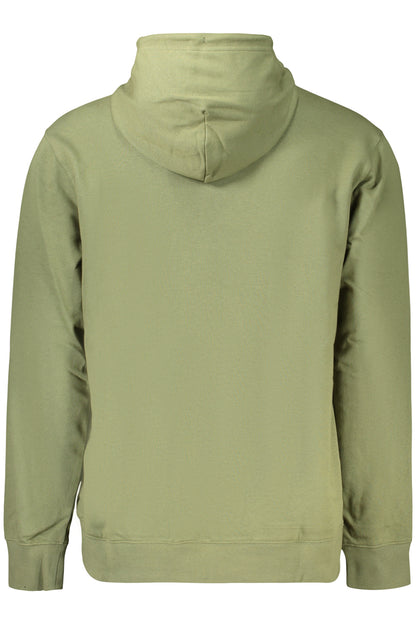 CONVERSE Herren-Sweatshirt mit Reißverschluss, grün