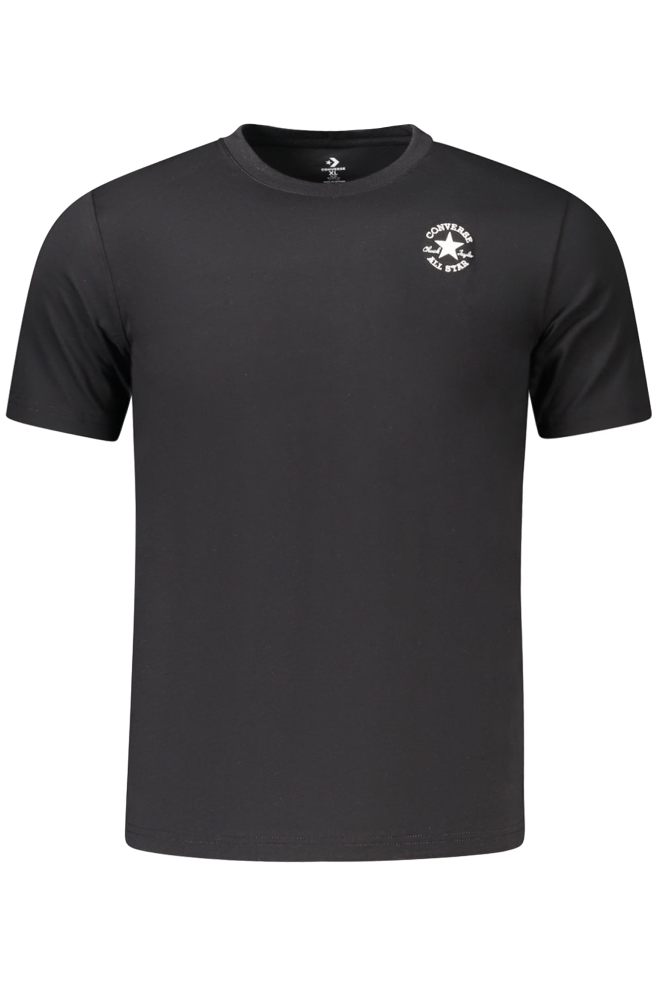 Converse Kinder Kurzarm-T-Shirt, Schwarz