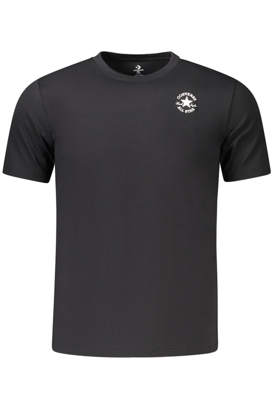 Converse Kinder Kurzarm-T-Shirt, Schwarz