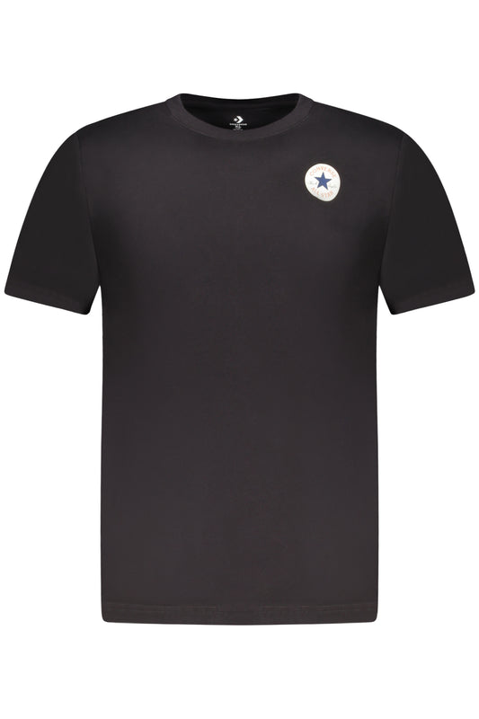 Converse Kinder Kurzarm-T-Shirt, Schwarz