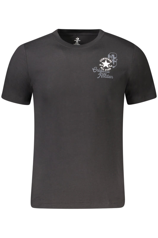 Converse Kinder Kurzarm-T-Shirt, Schwarz