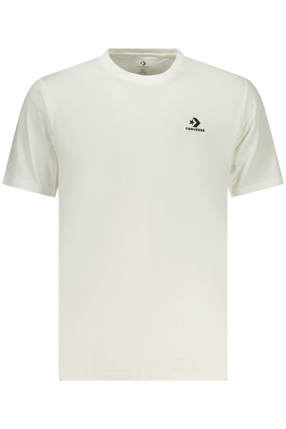 Converse Herren Kurzarm-T-Shirt, Weiß