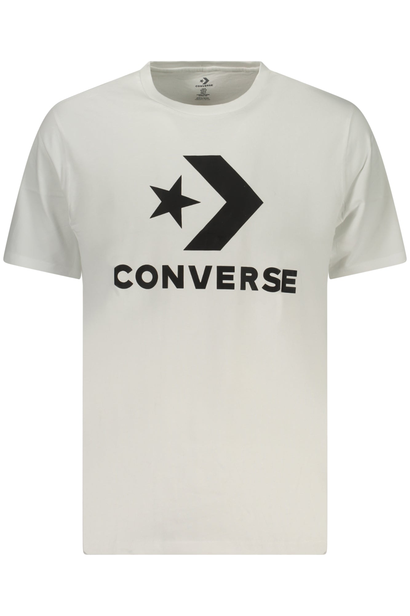 Converse Herren Kurzarm-T-Shirt, Weiß