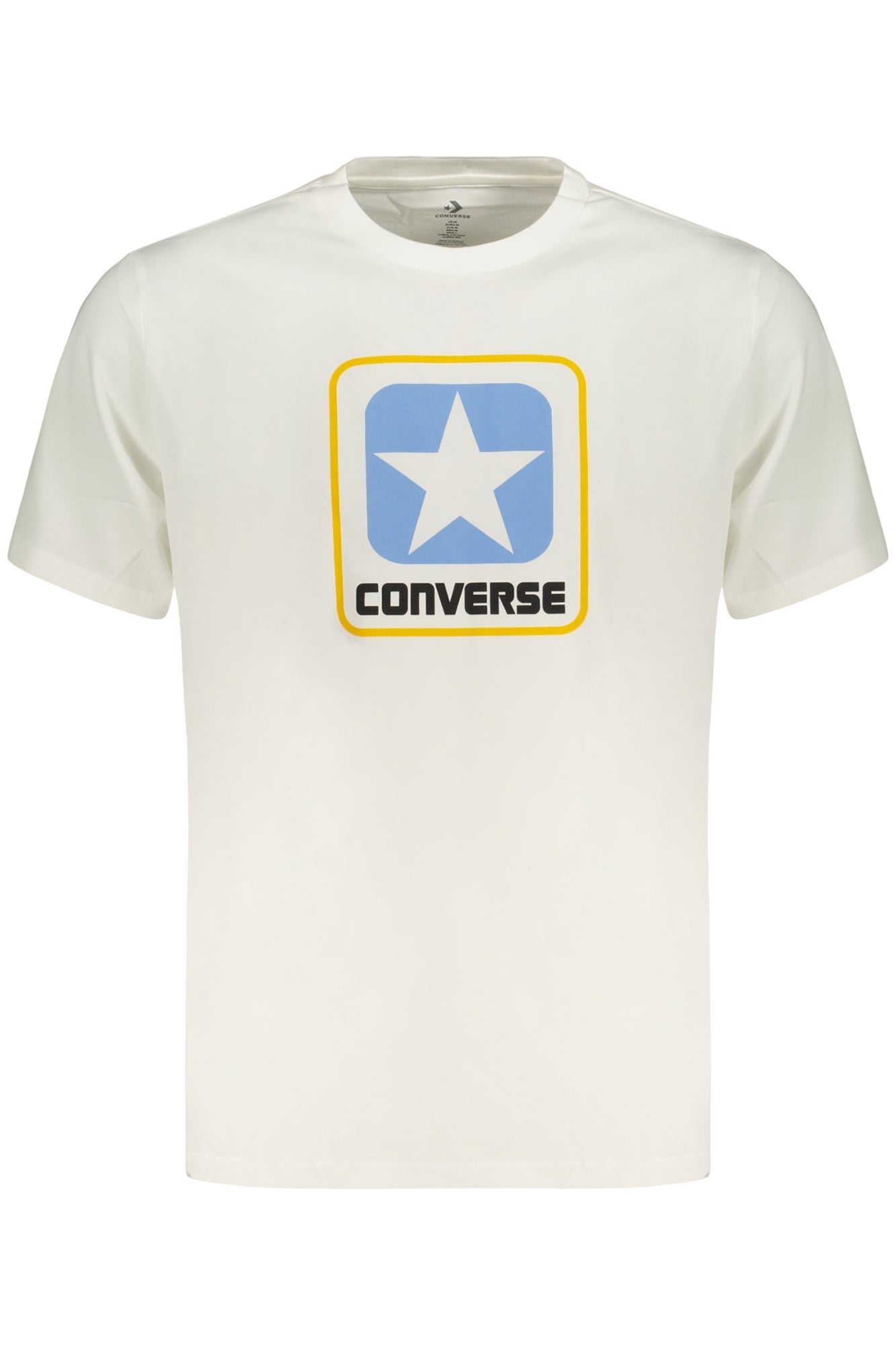 Converse Herren Kurzarm-T-Shirt, Weiß