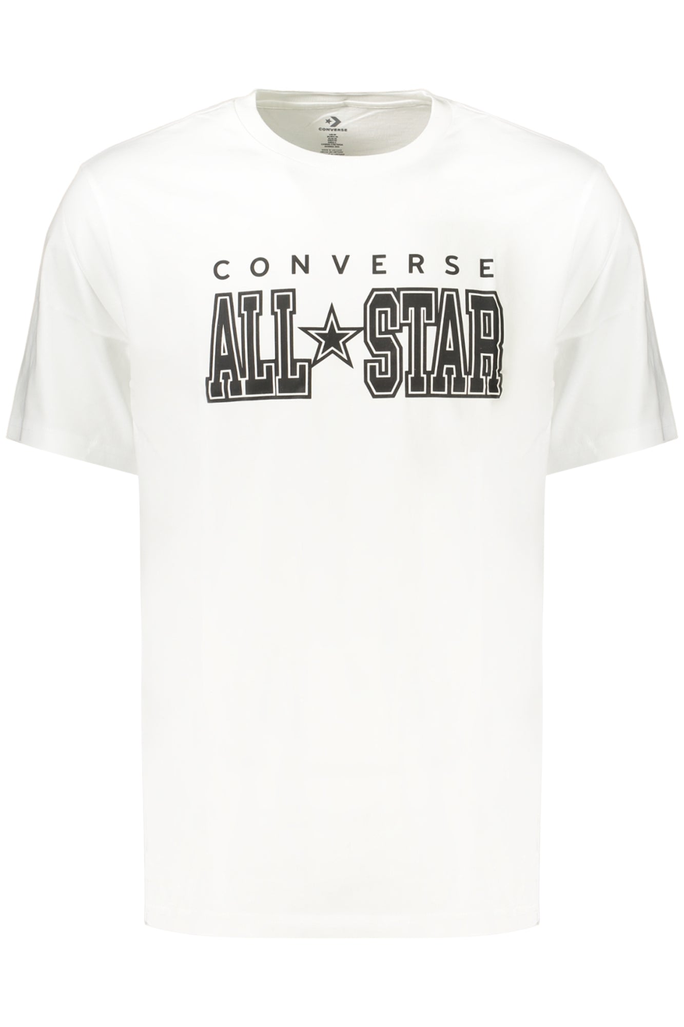 Converse Herren Kurzarm-T-Shirt, Weiß