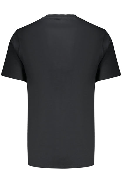 Converse Herren Kurzarm-T-Shirt, Schwarz