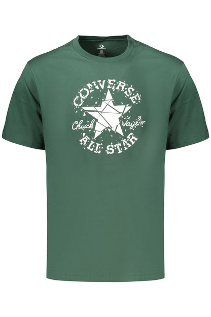 CONVERSE HERREN KURZARM-T-SHIRT GRÜN