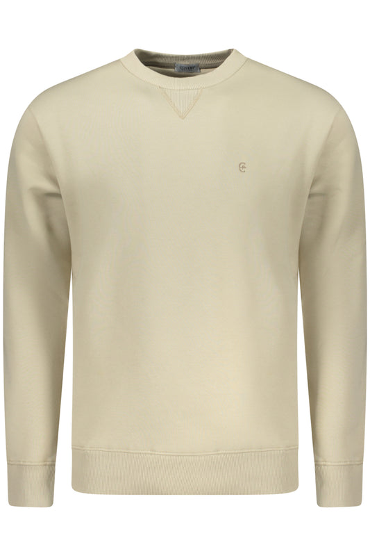 COVERI MOVING Herren-Sweatshirt ohne Reißverschluss, Beige
