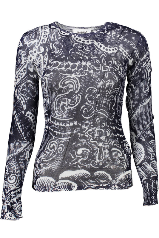 BLAUER PULLOVER FÜR DAMEN VON DESIGUAL