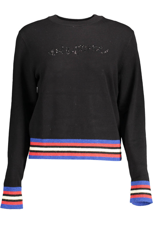 DESIGUAL PULLOVER DAMEN SCHWARZ