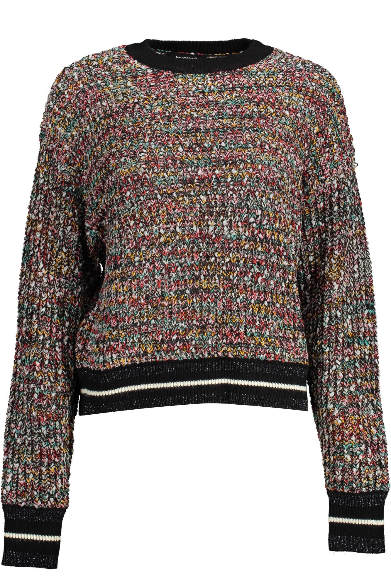 DESIGUAL PULLOVER DAMEN SCHWARZ