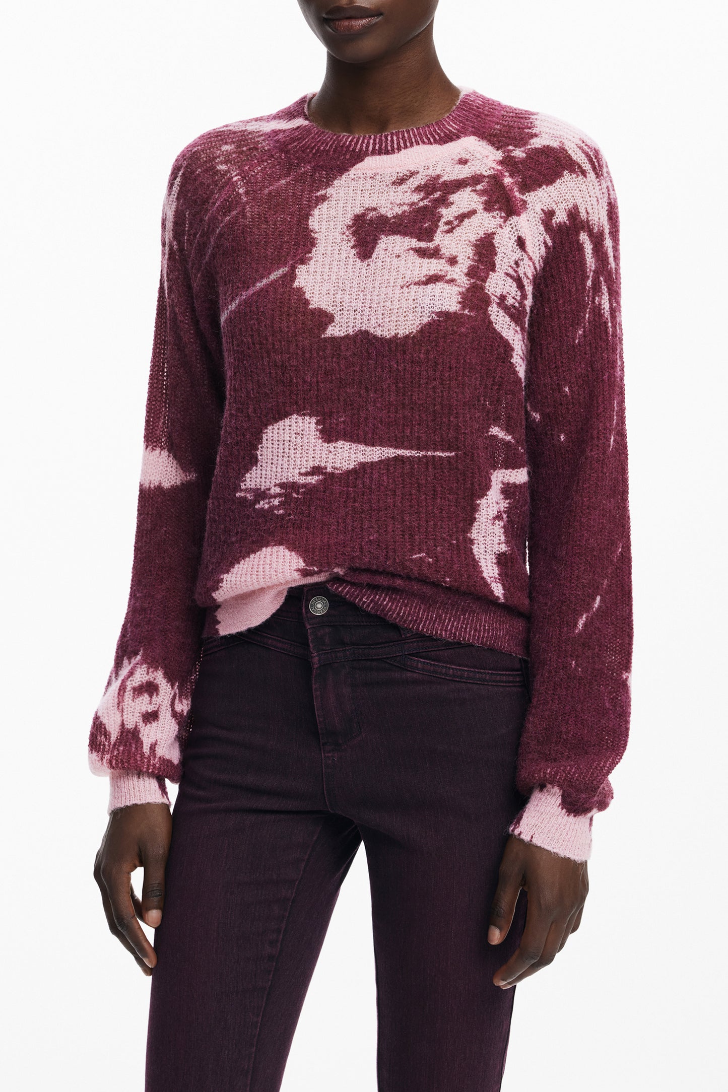 DESIGUAL ROSA PULLOVER FÜR DAMEN