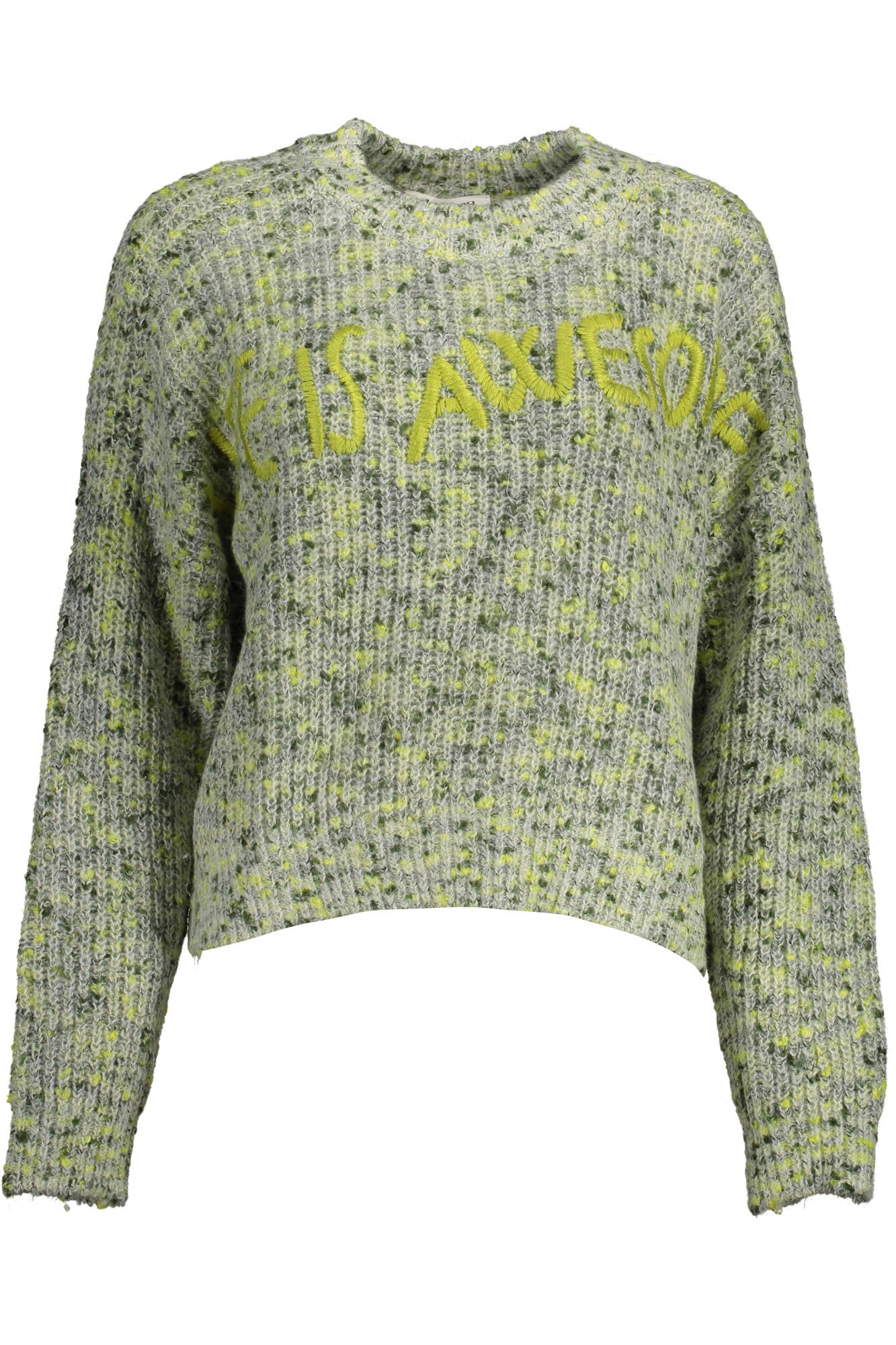 DESIGUAL GRÜNER DAMENPULLOVER