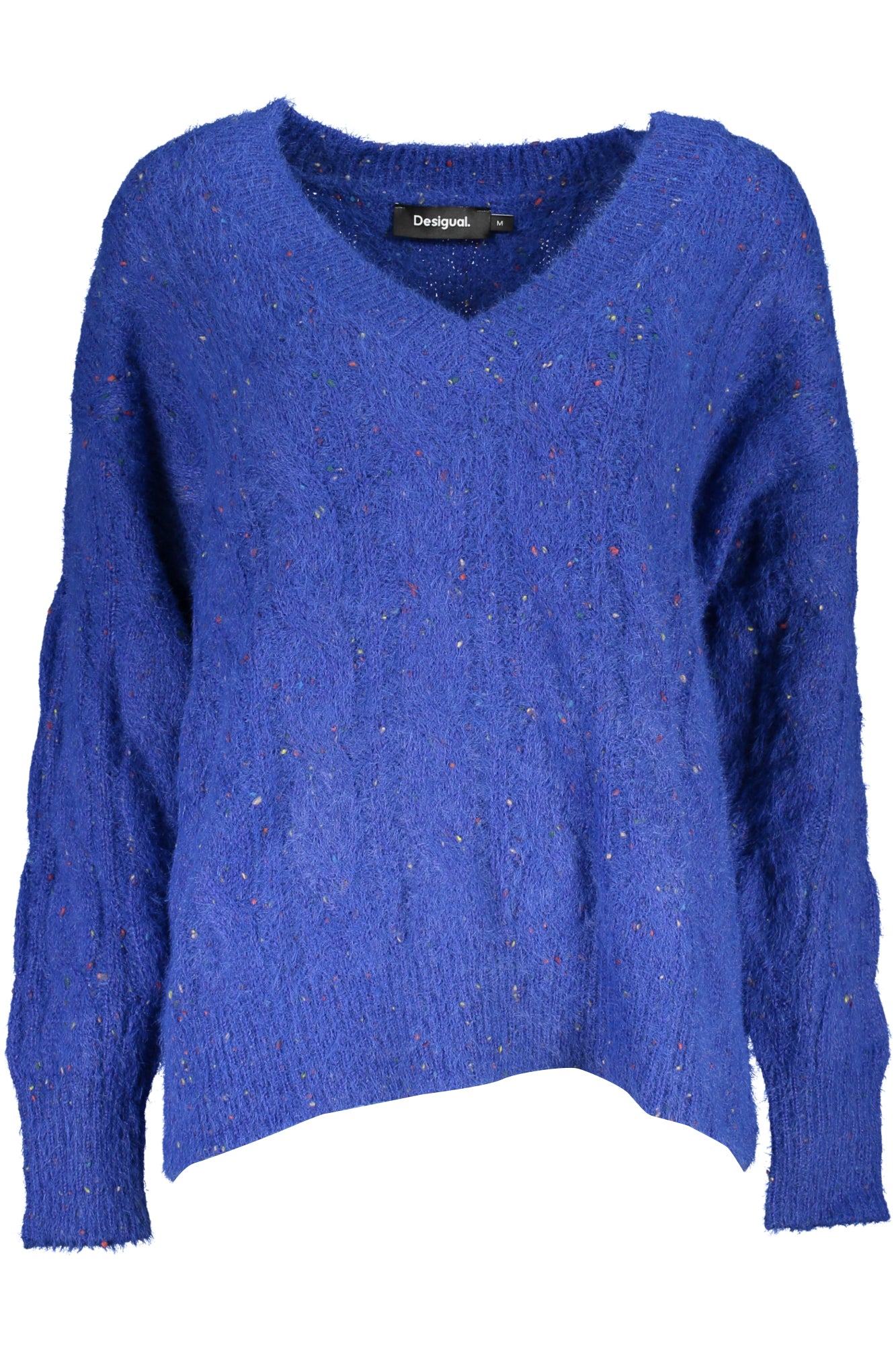 DESIGUAL BLAUER DAMENPULLOVER