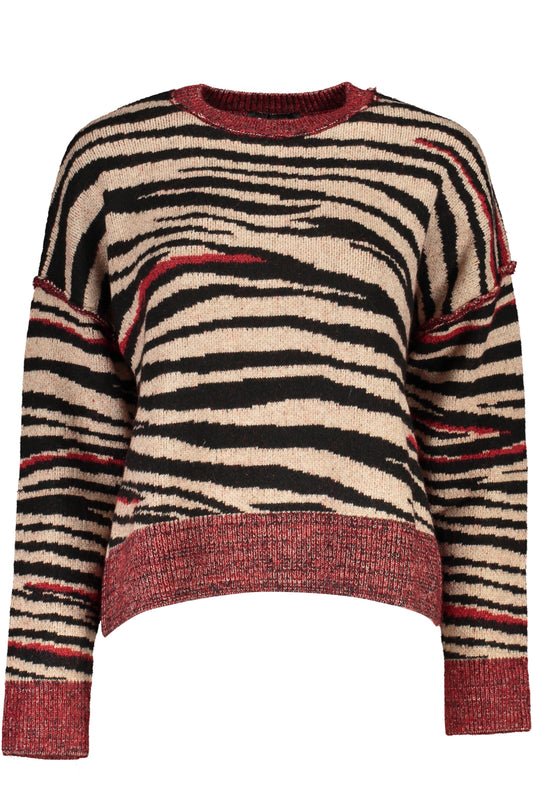 DESIGUAL ROTER DAMENPULLOVER