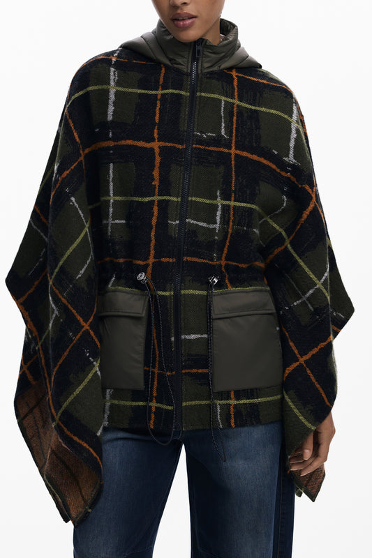 DESIGUAL DAMEN-PONCHO GRÜN