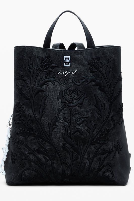 DESIGUAL DAMEN RUCKSACK SCHWARZ