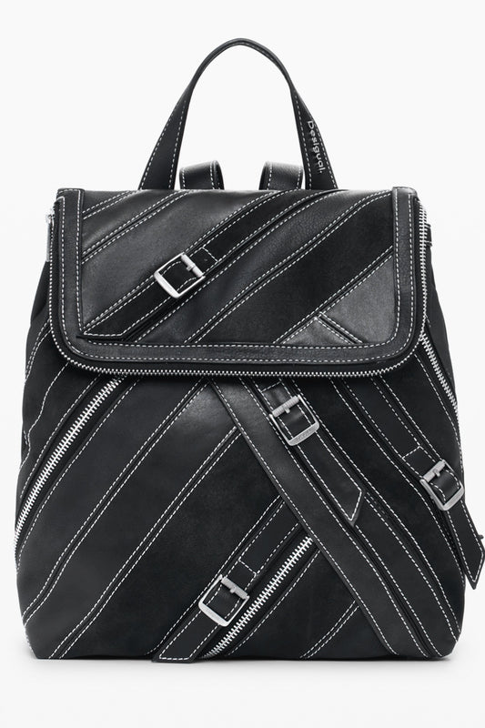 DESIGUAL DAMEN RUCKSACK SCHWARZ