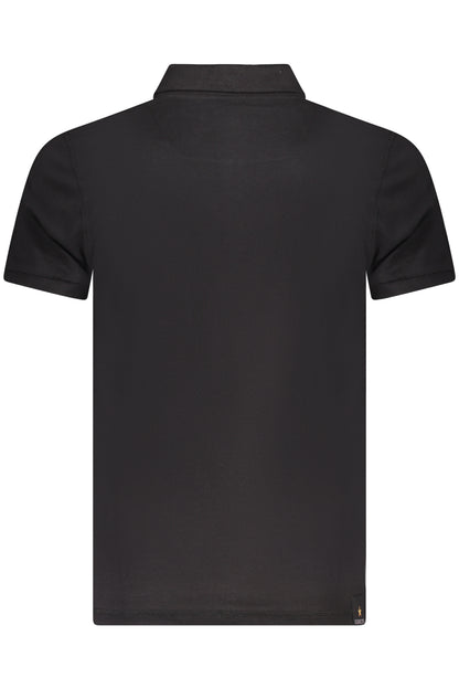 ARMY 1659 SCHWARZES HERREN-KURZARM-POLO