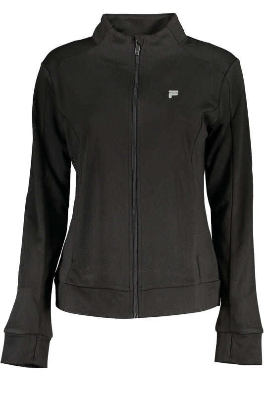 FILA DAMEN-SWEATSHIRT MIT SCHWARZEM ZIP