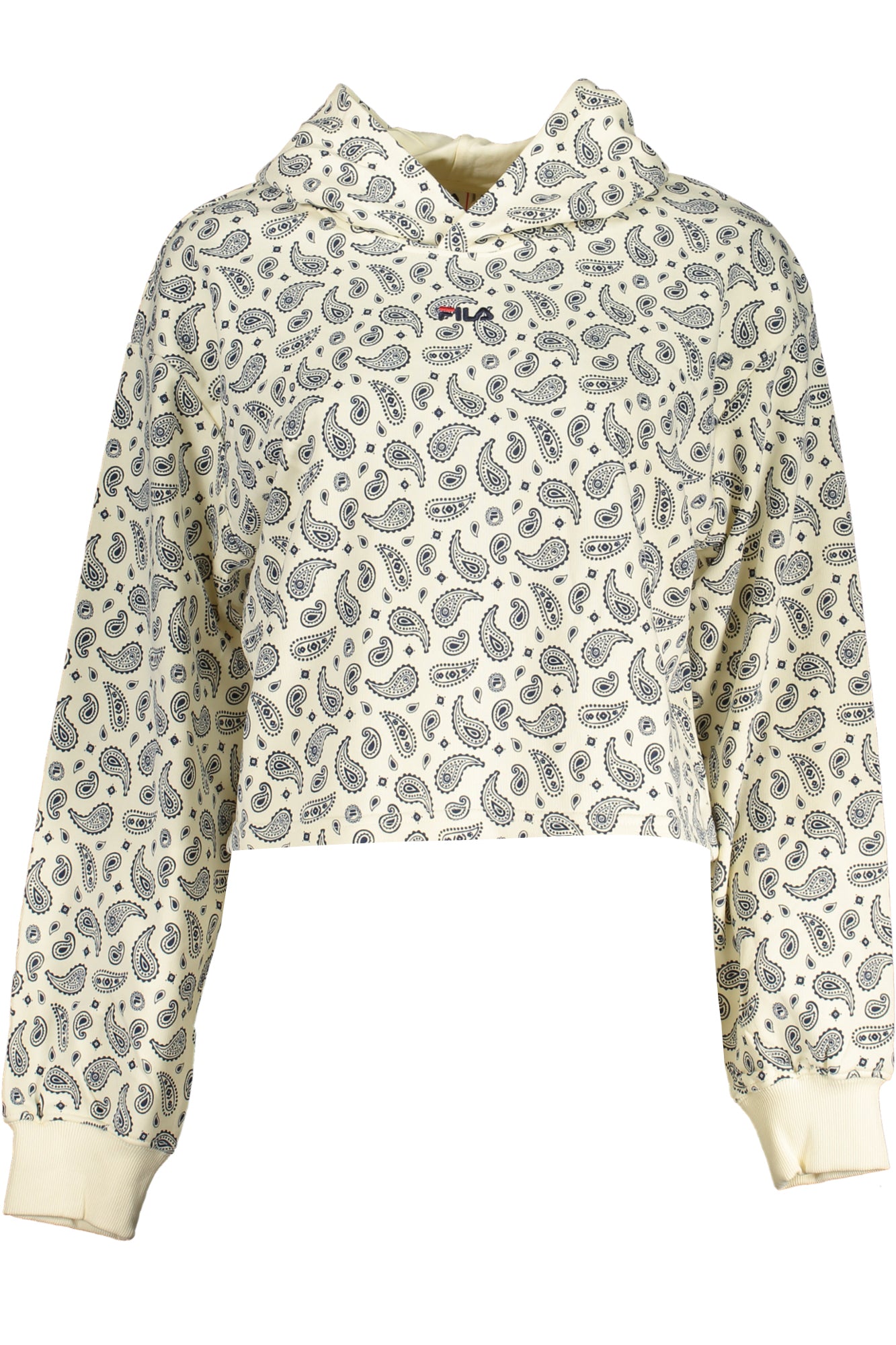 WEISSES SWEATSHIRT FÜR DAMEN VON FILA OHNE REISSVERSCHLUSS