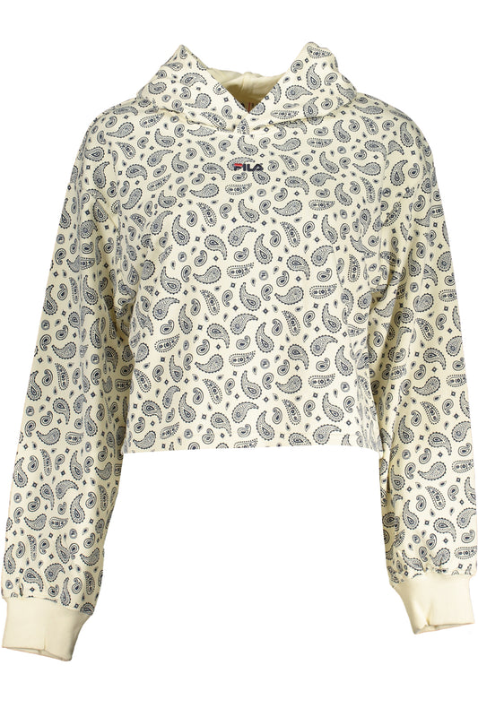 WEISSES SWEATSHIRT FÜR DAMEN VON FILA OHNE REISSVERSCHLUSS