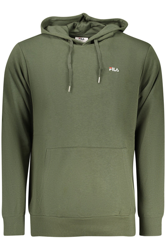 FILA Herren-Sweatshirt mit Reißverschluss, Grün