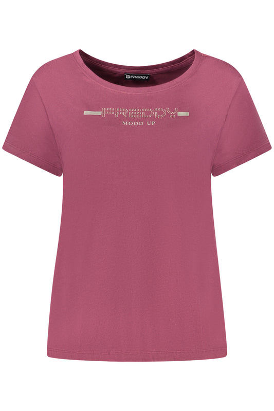 FREDDY LILA KURZARM-T-SHIRT FÜR DAMEN