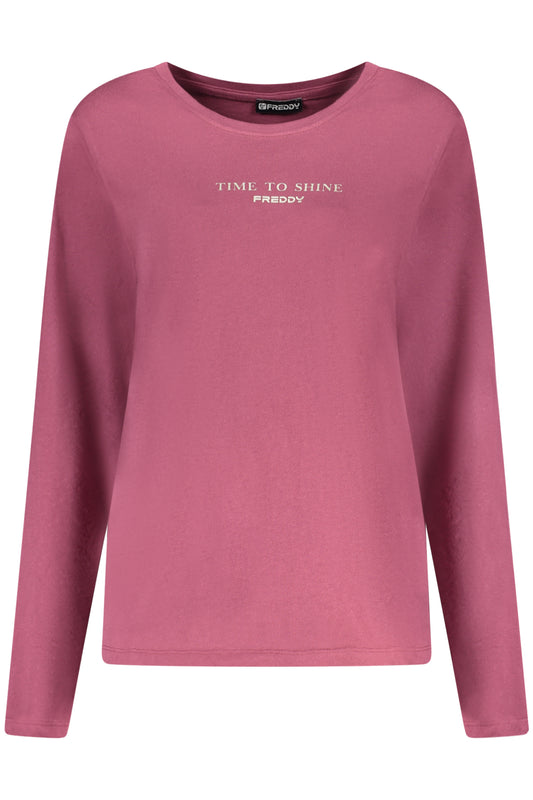 FREDDY DAMEN LANGARM T-SHIRT LILA