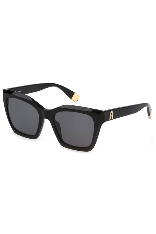 FURLA SCHWARZE DAMEN-SONNENBRILLE