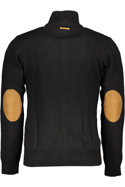 GIAN MARCO VENTURI HERREN-CARDIGAN IN SCHWARZ
