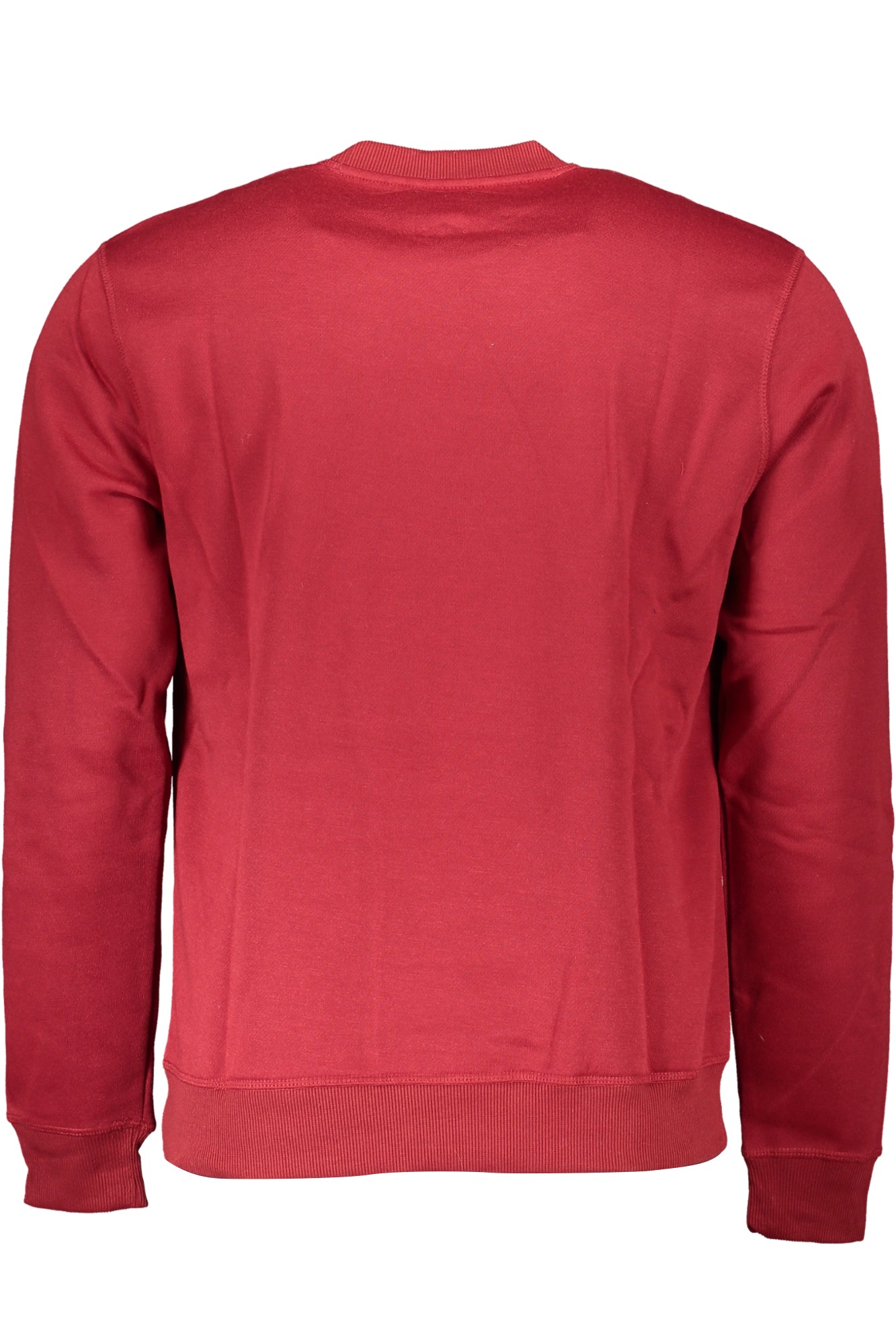 GIAN MARCO VENTURI ROTES ZIP-OUT-SWEATSHIRT FÜR HERREN