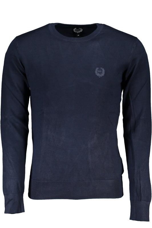 GIAN MARCO VENTURI HERREN-PULLOVER BLAU