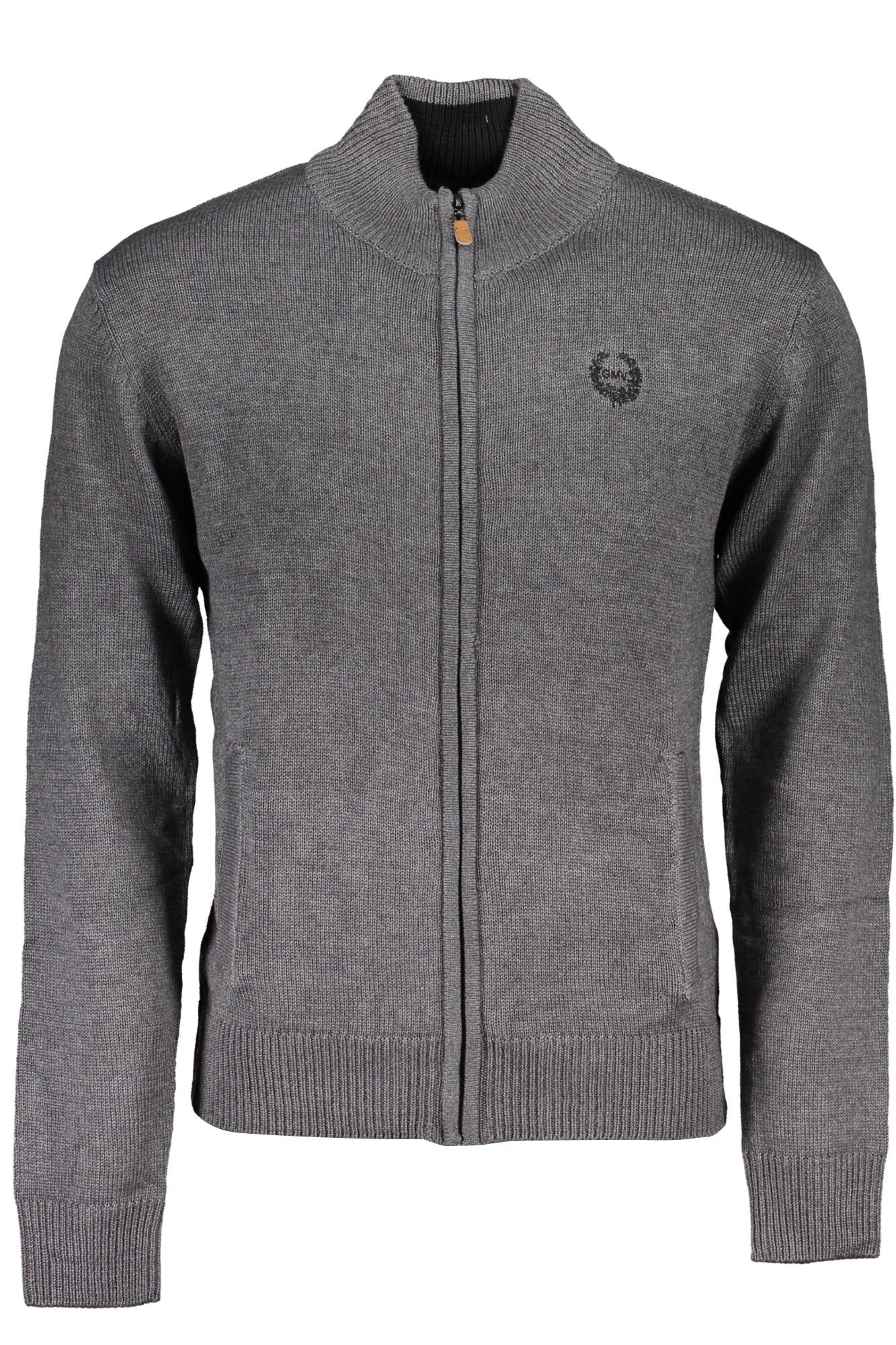 GIAN MARCO VENTURI GRAUER PULLOVER FÜR HERREN